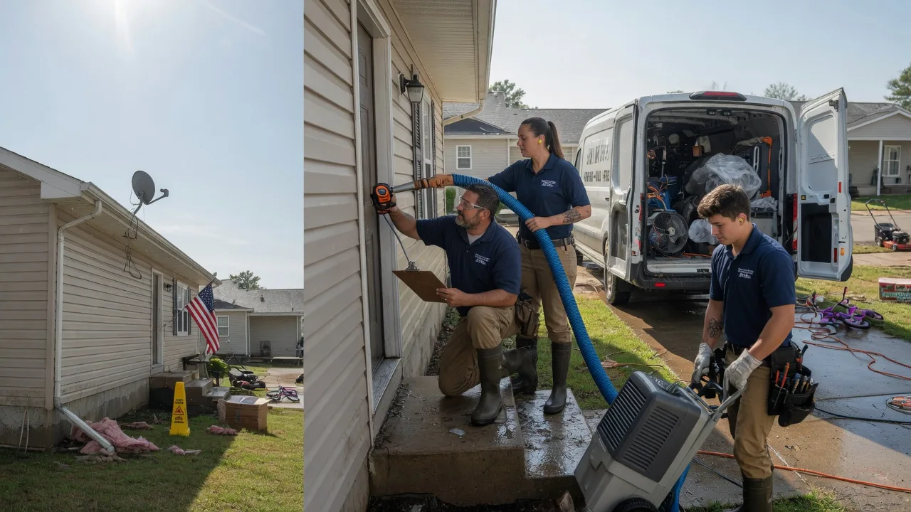 Ceiling Water Damage Restoration in Cave City, KY near me
